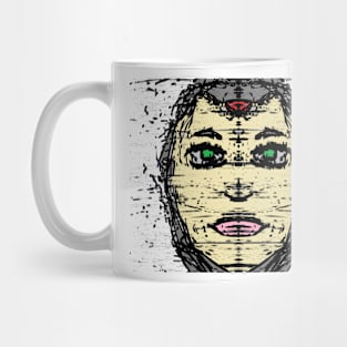 Green Eyes Mug